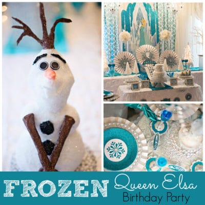 Disney Frozen Queen Elsa Inspired Birthday Party