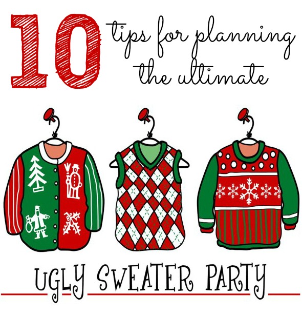 10 Tips for planning the ultimate ugly sweater party on Pretty My Party