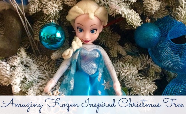 Frozen Inspired Christmas Tree