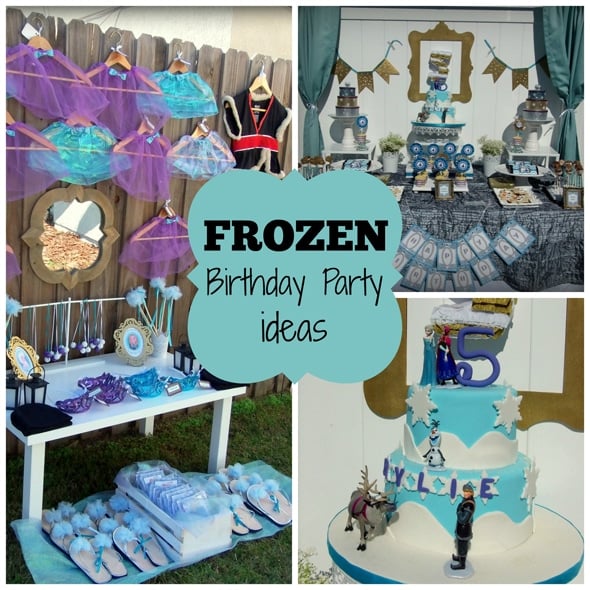 Frozen Inspired Birthday Party