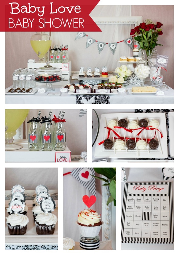 Baby Love Themed Baby Shower