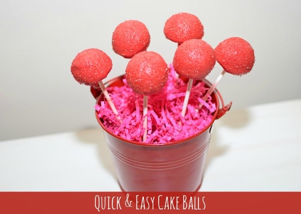 Quick and Easy Cake Balls