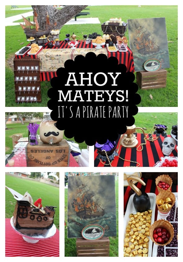 Shiver Me Timbers, A Pirate Birthday Party