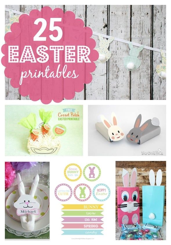 25 Free Easter Printables