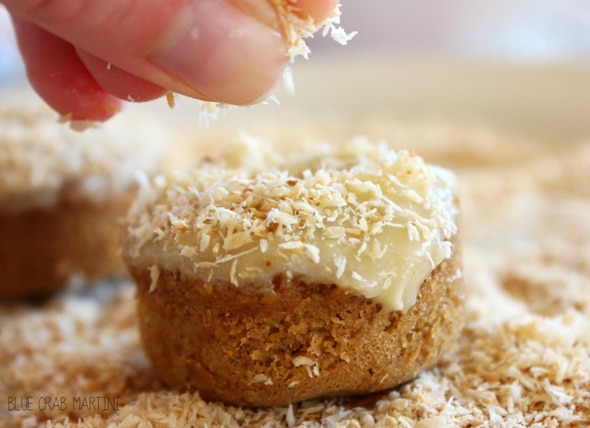 Mini Carrot Cake Donuts