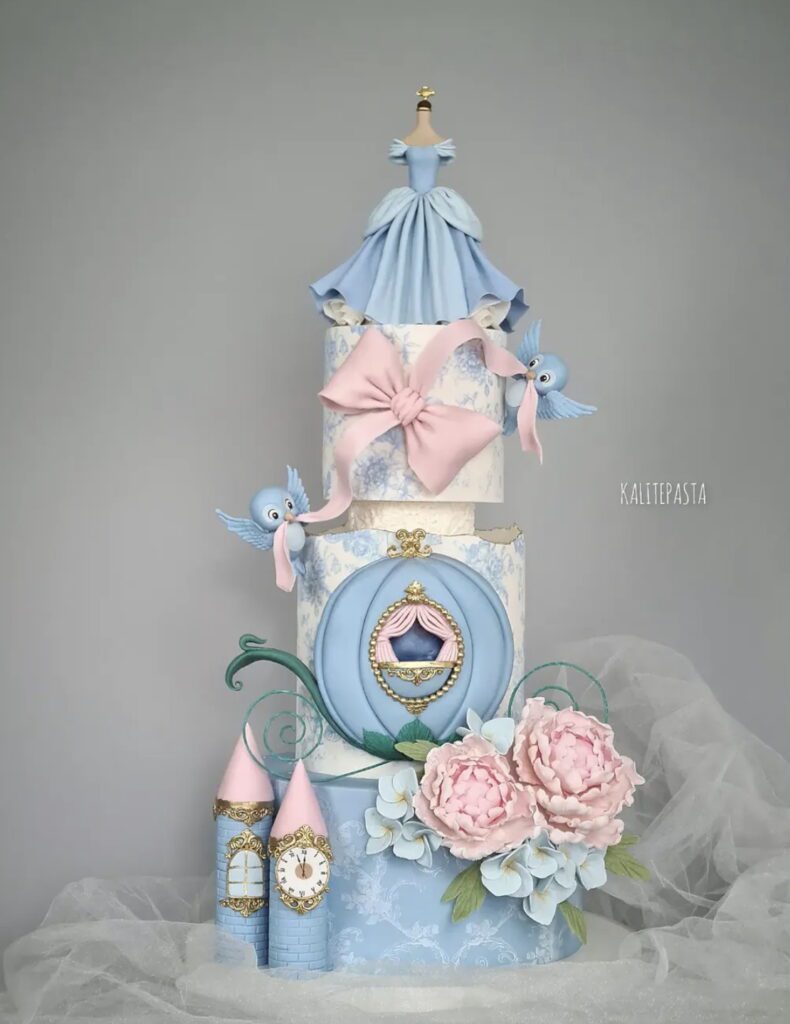 10 Magical Cinderella Birthday Party Cakes Ideas Fit For a Princess