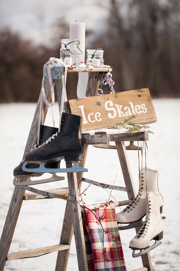 Winter Wonderland Styled Photo Shoot