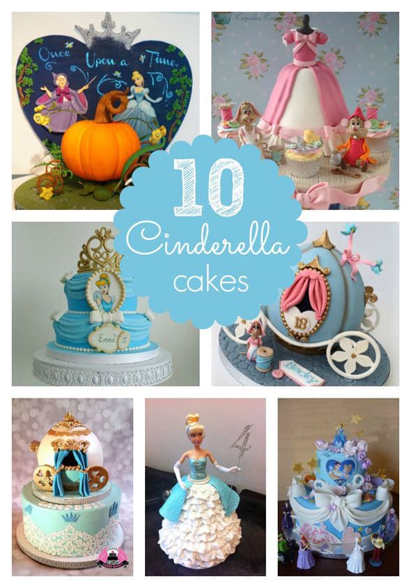 10 Amazing Cinderella Birthday Cakes