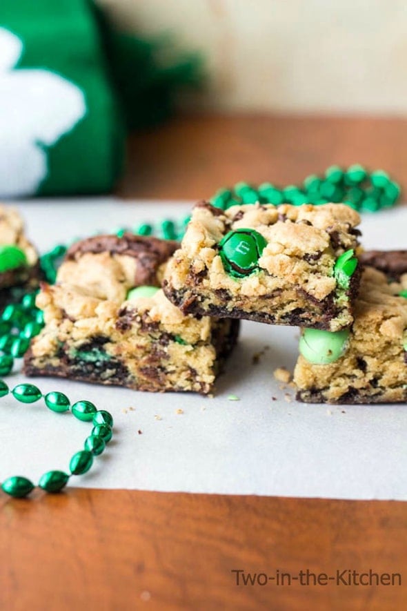 St. Patrick’s Day Mint Brookies