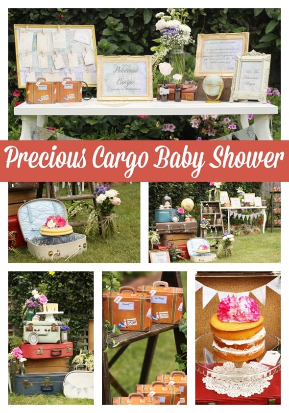 Precious Cargo Themed Baby Shower