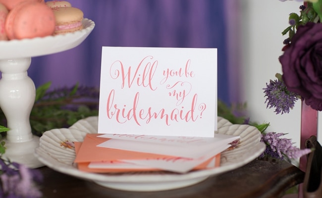 Will You Be My Bridesmaid Shoot