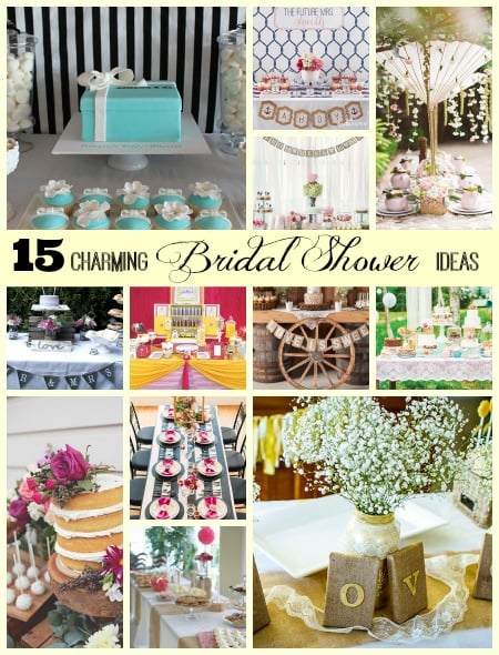 15 Charming Bridal Shower Ideas