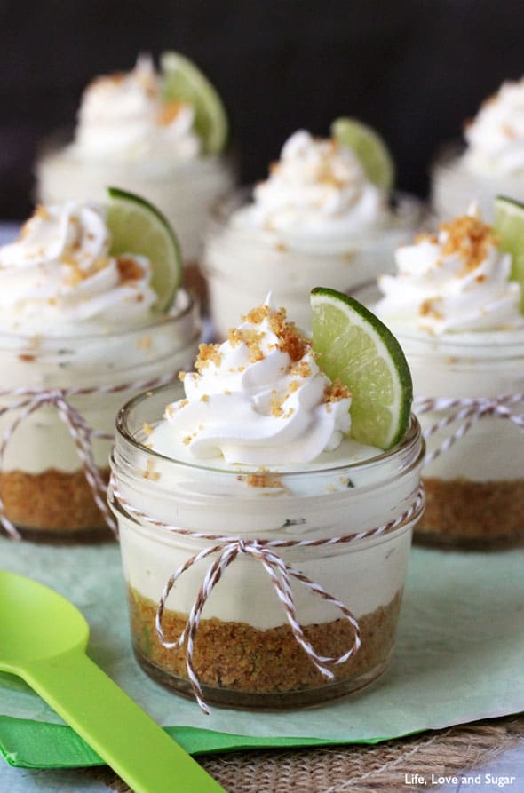 Key Lime Cheesecake in a cup