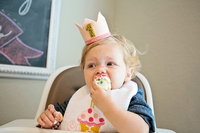 Twinkle Twinkle Little Star 1st Birthday Cupcake