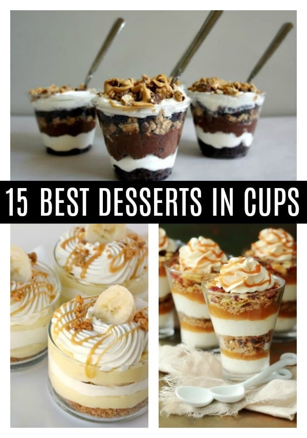 15 Best Desserts in Cups - Mini Desserts - Pretty My Party