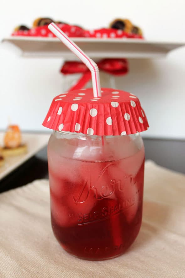 Cupcake Liner Drink Covers - Summer Entertaining Hacks