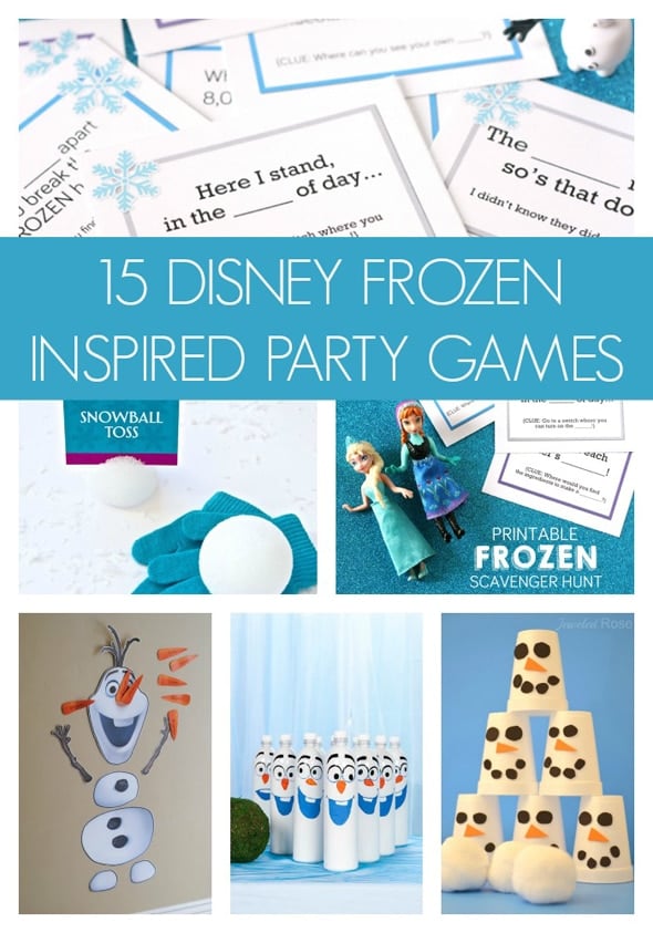 15 Disney Frozen Inspired Party Games - Pretty My Party