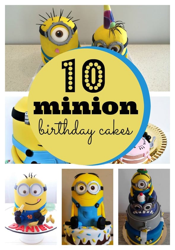 10 Amazing Minion Birthday Cakes