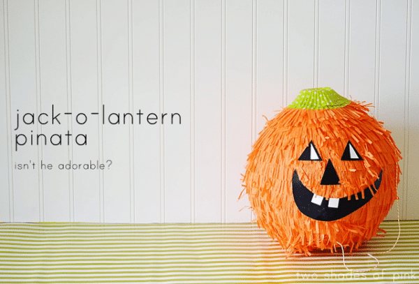 Jack-o-Lantern Piñata Halloween Party Game