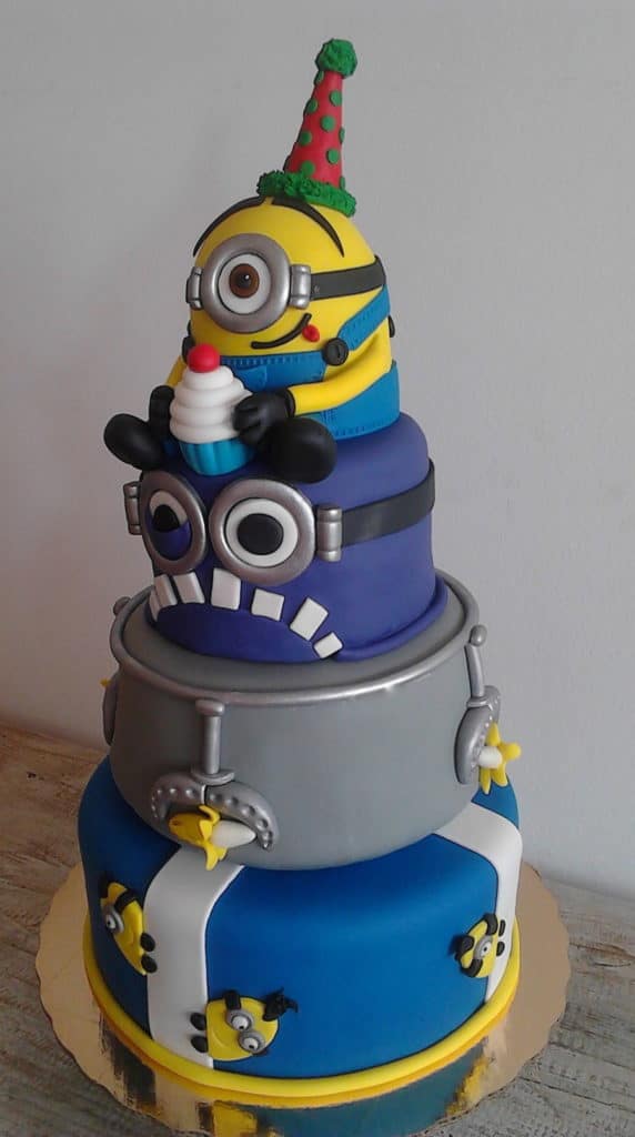 Creative Minions Birthday Cake