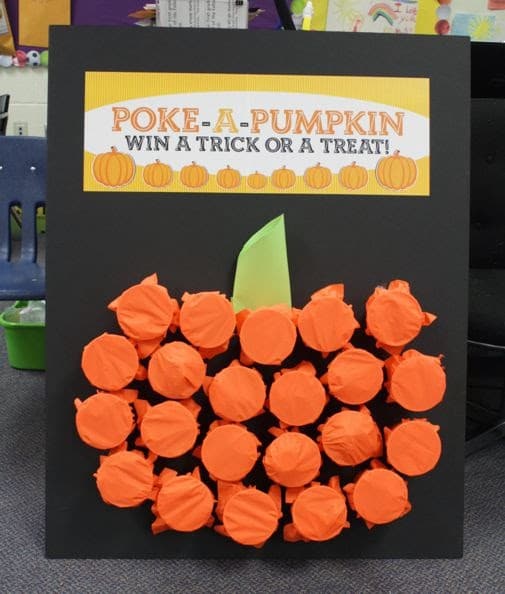 Poke A Pumpkin Halloween Game