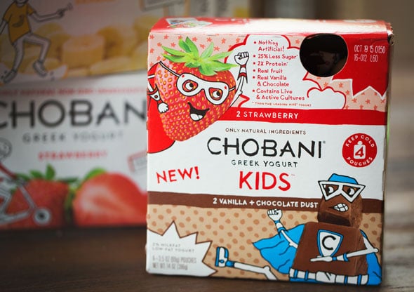 Perfect Kids Snack With Chobani Yogurt