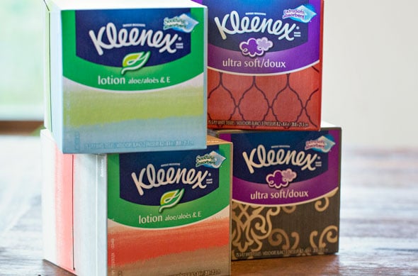 Fun Care Package with Kleenex Facial Tissues