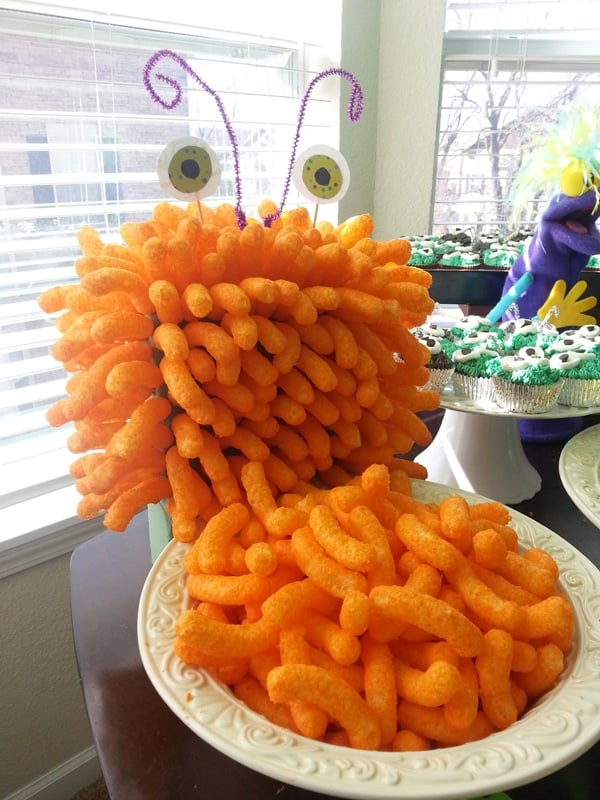 Cheetos Monster - Monster Birthday Party Ideas