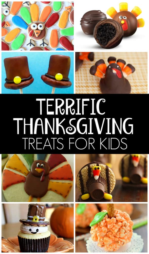 Terrific Thanksgiving Treats For Kids on Pretty My Party