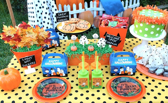 Great Pumpkin Charlie Brown Party