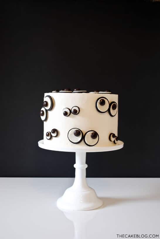 DIY Monster Eye Cake - Monster Birthday Party Ideas