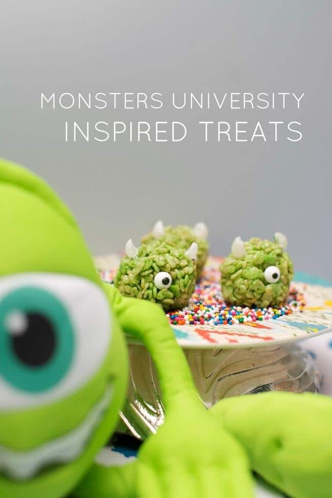 Monster Inspired Treats - Monster Birthday Party