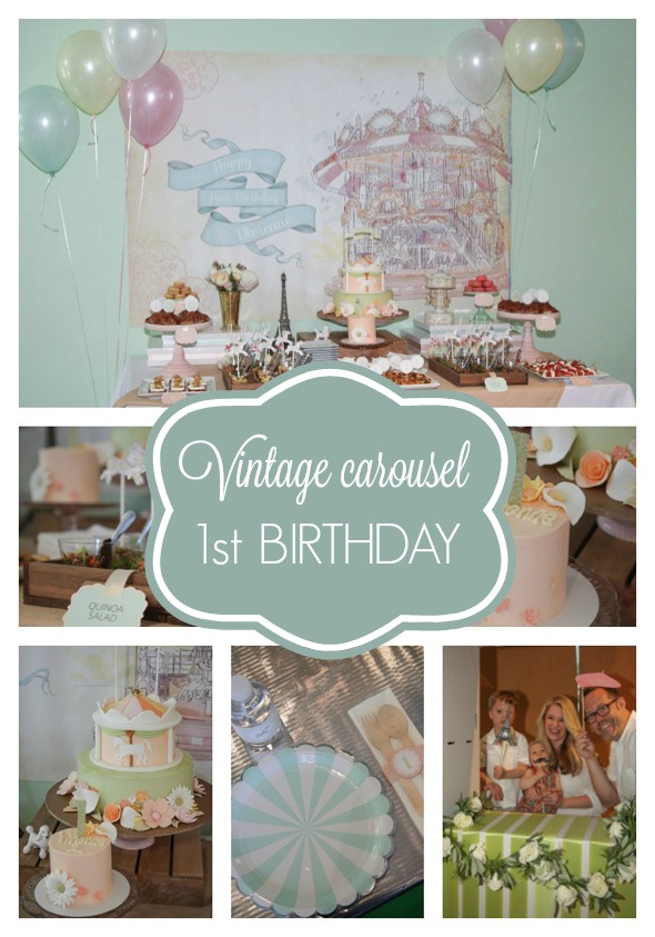 vintage-carousel-birthday-party-ideas
