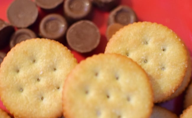 Easy Candy Stuffed Ritz Recipe