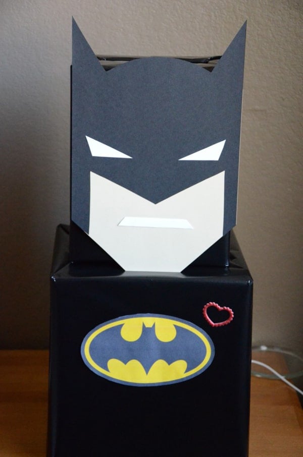 Batman Valentine Card Box