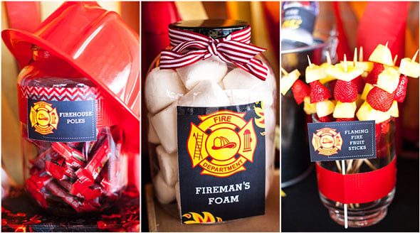 Firefighter Birthday Party Ideas