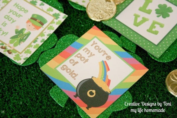 Free Lunch Box Notes For St. Patrick's Day