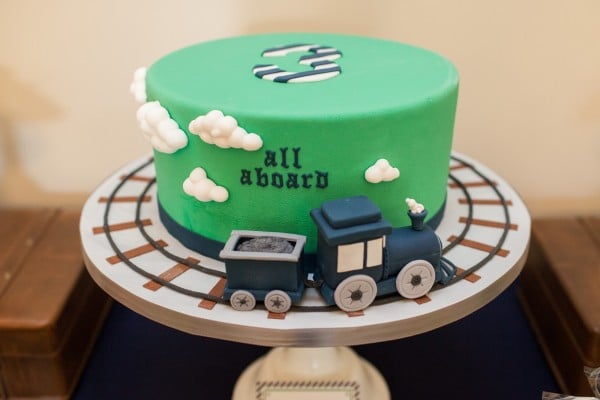 Train Themed Birthday Party