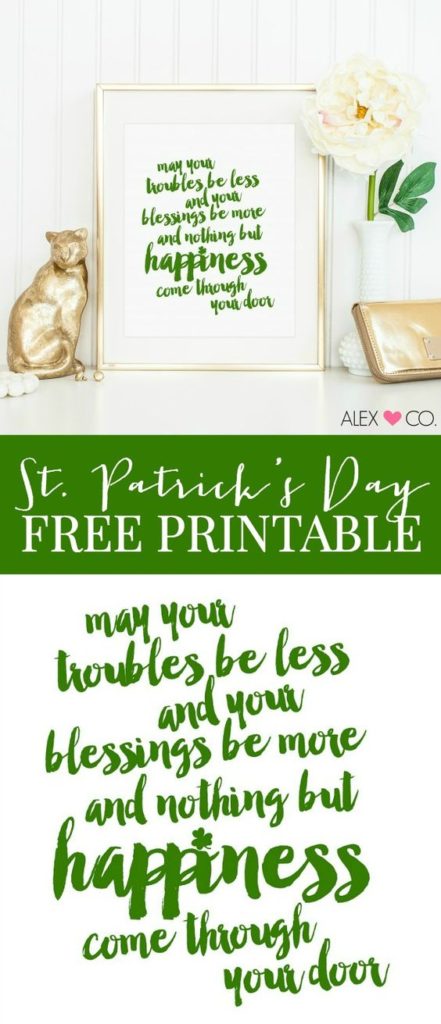 Free Irish Printable Sign