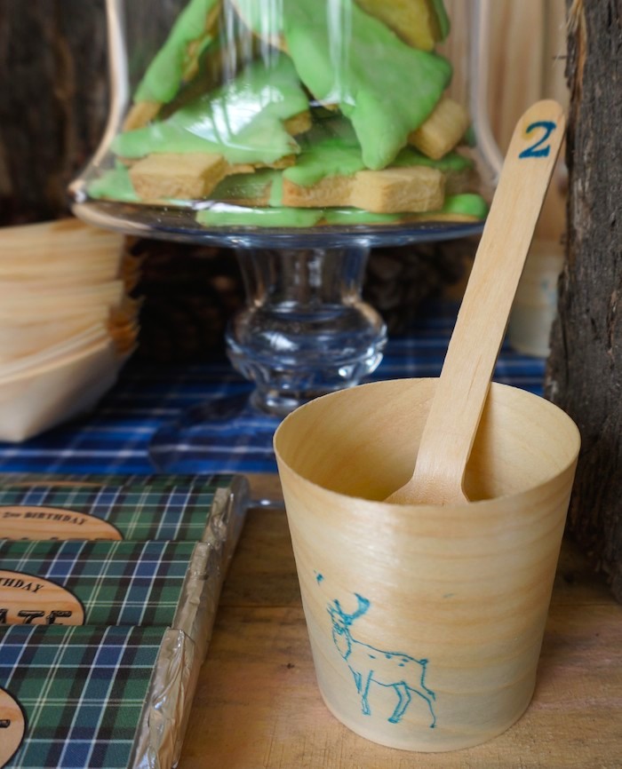 Wooden Cups and Spoons