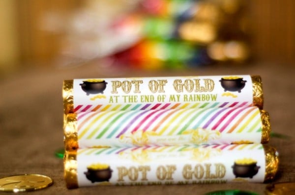 Free Pot Of Gold Candy Printables