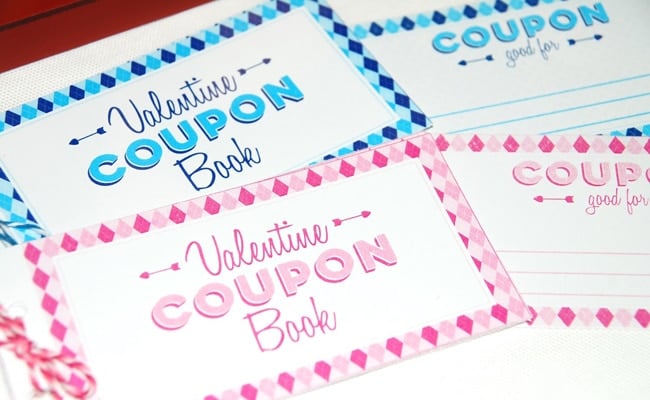 Free Printable Valentine Coupon Book