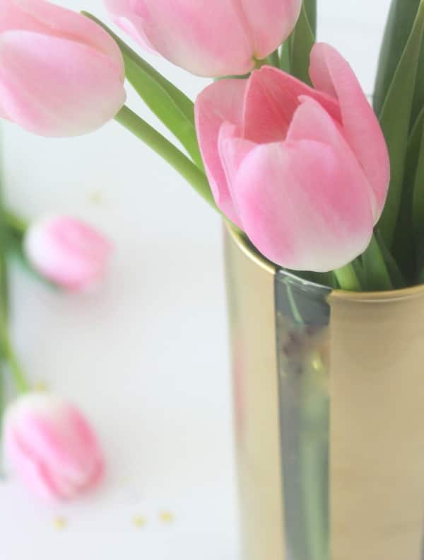 DIY Painted Flower Vase