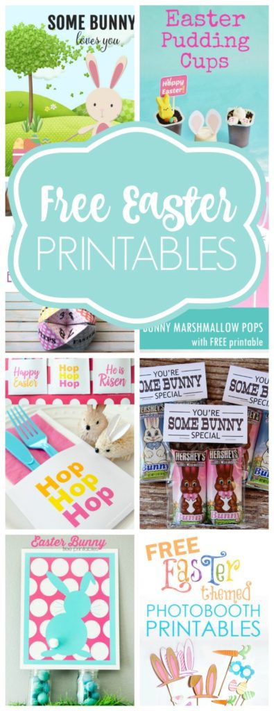 Free Easter Printables - Pretty My Party