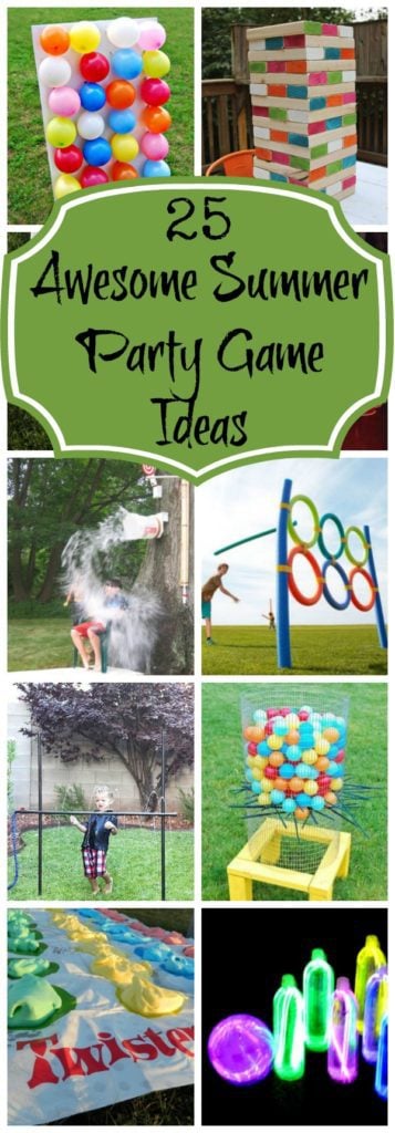 25 Fun Games To Play Outside and For Backyard Parties - Pretty My Party
