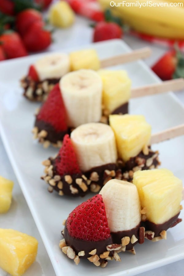 Banana Split Bites - Finger Food Ideas Banana Split Bites - Finger Food Ideas