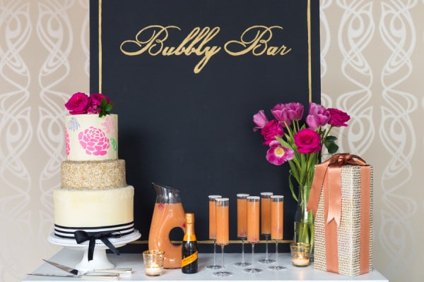 Kate Spade Inspired Bridal Shower