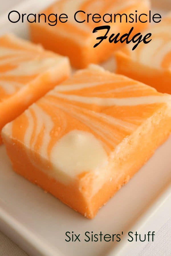 Orange Creamsicle Fudge Recipe