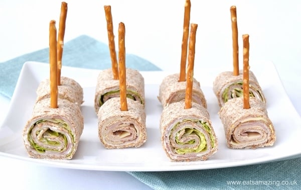 Tortilla Roll Ups - Easy Finger Foods For Kids Parties