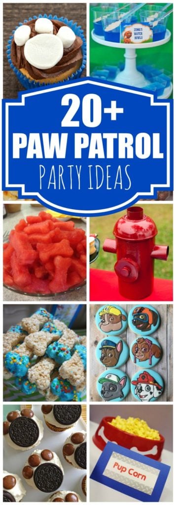 20+ Creative Paw Patrol Party Ideas | Pretty My Party